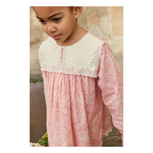 Louise Misha - Arinola Kleid aus Bio-Baumwolle | Rosa