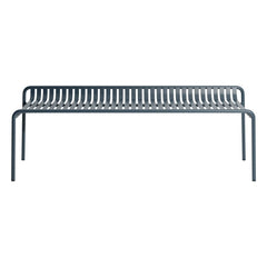 Petite Friture - Weekend Bench Without Backrest | Gray Blue