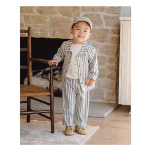 Quincy Mae - Grayson Organik Denim Pantolon | Gri mavi