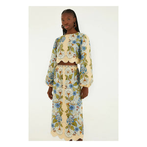 Farm Rio - Garden Linen etek | Kum