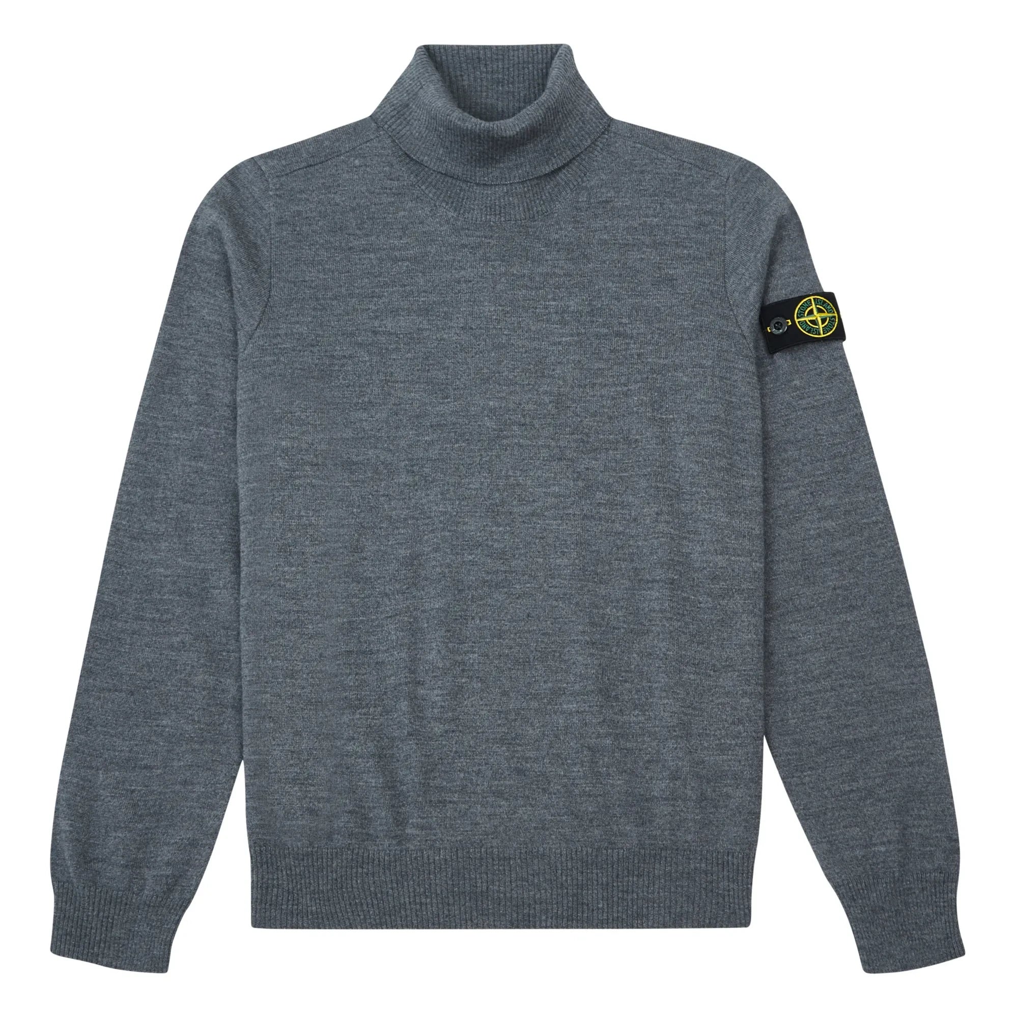 Stone Island - Havuz Yaka Kazak | Gri