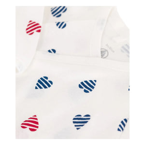 Petit Bateau - Baye organik pamuklu pijama | Ekru