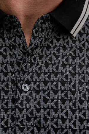 Michael Kors Yakalı Pamuklu Tişört