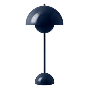 & Tradition - Flowerpot VP3 Table Lamp, Verner Panton | Dark Blue