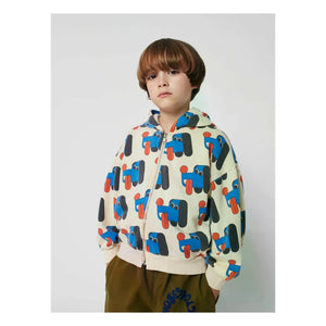Bobo Choses - Hoodie Sweat Dogs Organic Cotton | Beige