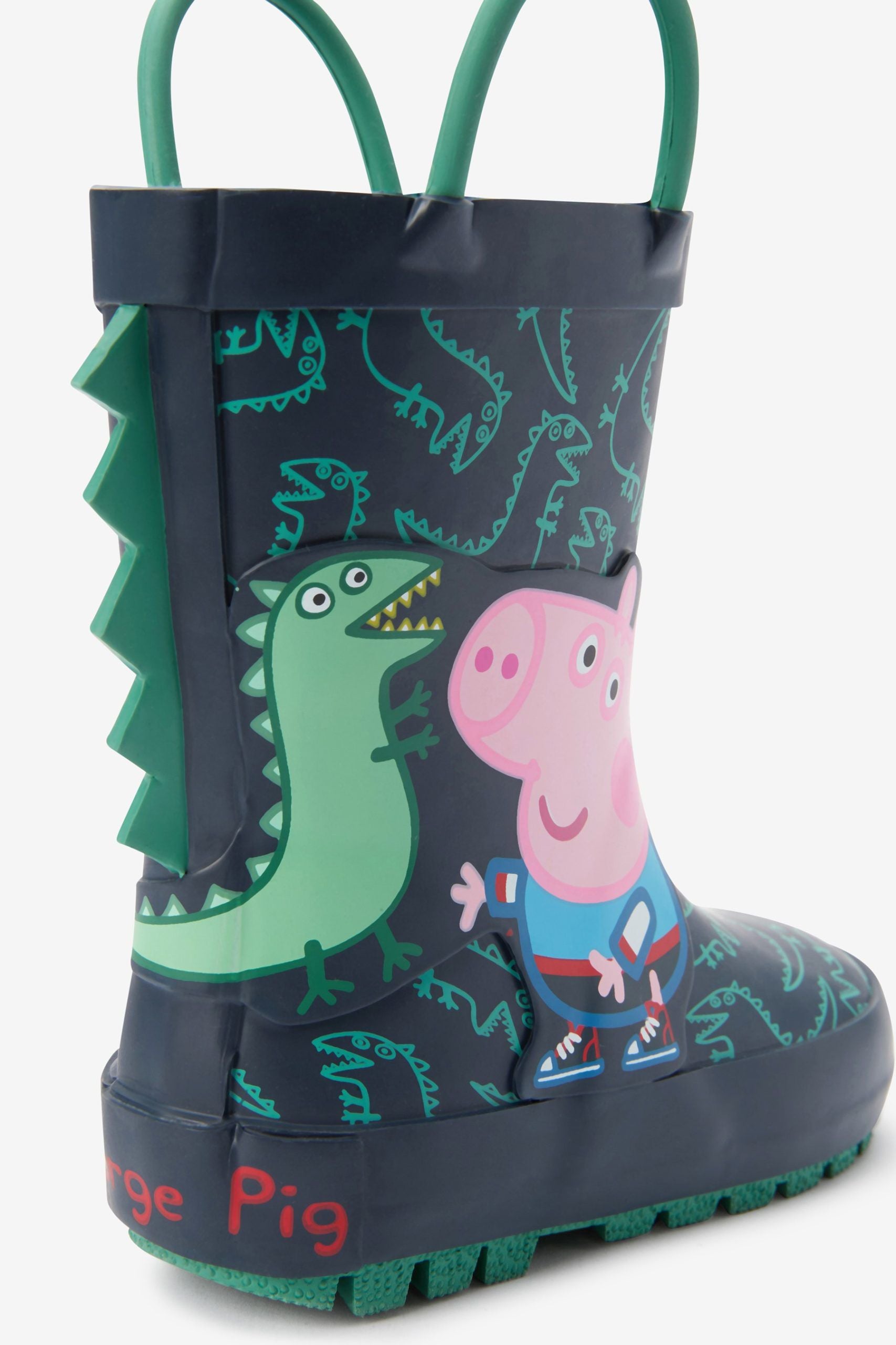 Dinossi - Peppa Pig Yumuşak Tabanlı Hafif Yağmur Çizmesi - 26.5-Dinossi