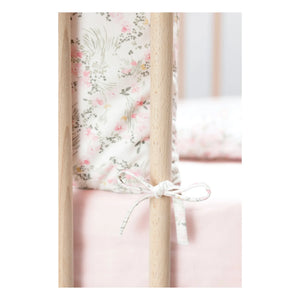 Tartine et Chocolat - Jardin Hivernal Mattress Protector | Pink