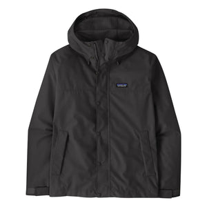 Patagonia - Dokulu Naylon Su Geçirmez Ceket | Siyah
