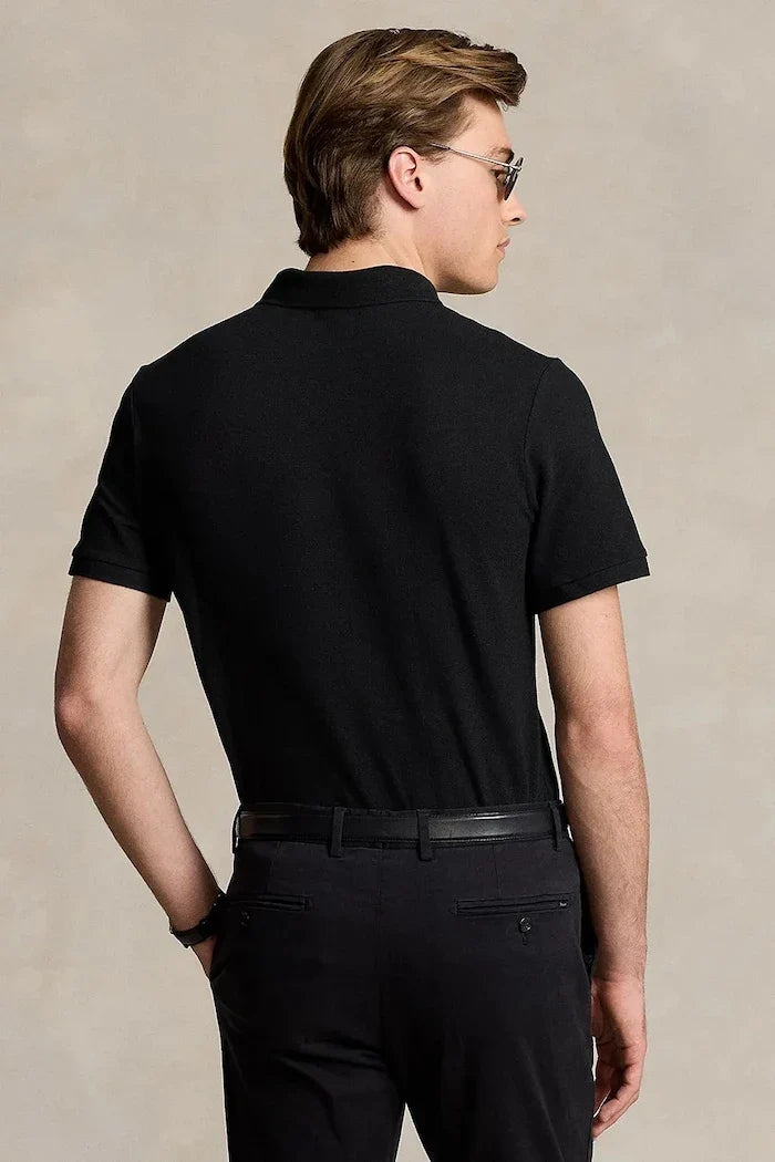 Polo Ralph Lauren BASIC MESH Pamuklu Polo Yaka Tişört