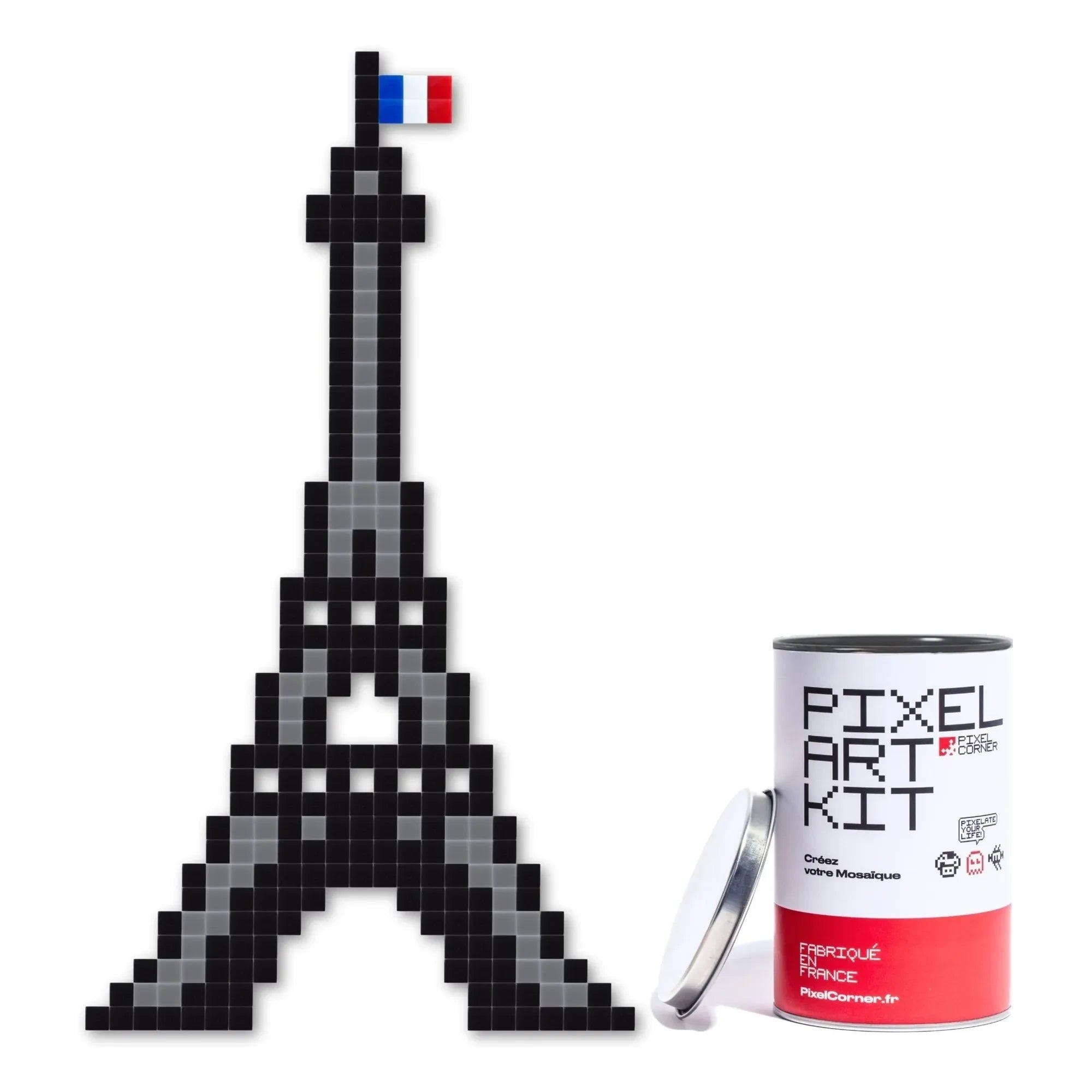 Pixel Corner - Pixel Art Kit - Iron Lady | Grey