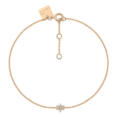 Ginette NY - Mini Diamond Star Armband | Roségold