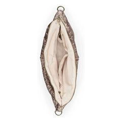 Studio Noos - Geprägte Wickeltasche Leopard | Beige
