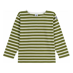 Petit Bateau - Logo Short-Sleeve Marinière Organic Cotton T-Shirt | Green