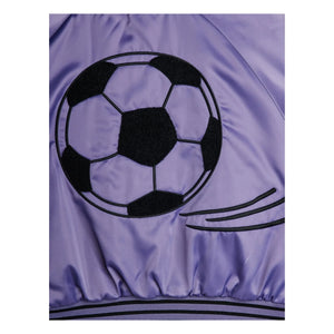 Mini Rodini - Football Bomber Satiniert Recycelte Fasern | Lila
