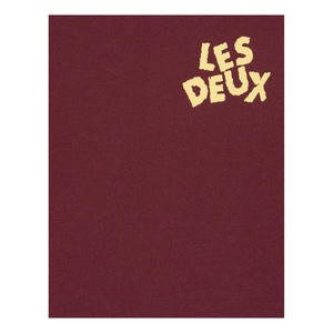 Les Deux - Les Deux Organik Pamuklu Tişört | Bordo