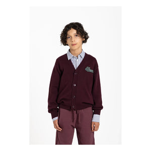 Finger in the nose - Robin Organik Pamuklu Yelek | Koyu Kırmızı