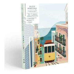 La Petite Épicerie – Malset – Straßenbahn von Lissabon von Vero Illustrates