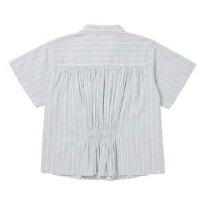 BELLEPIECE - Gestreifte Bluse Patrizia Cotton | Hellblau