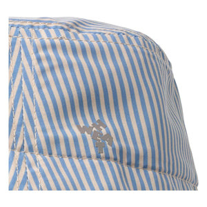 Wheat - Tilo Striped Recycled Fiber Bob Hat | Blue