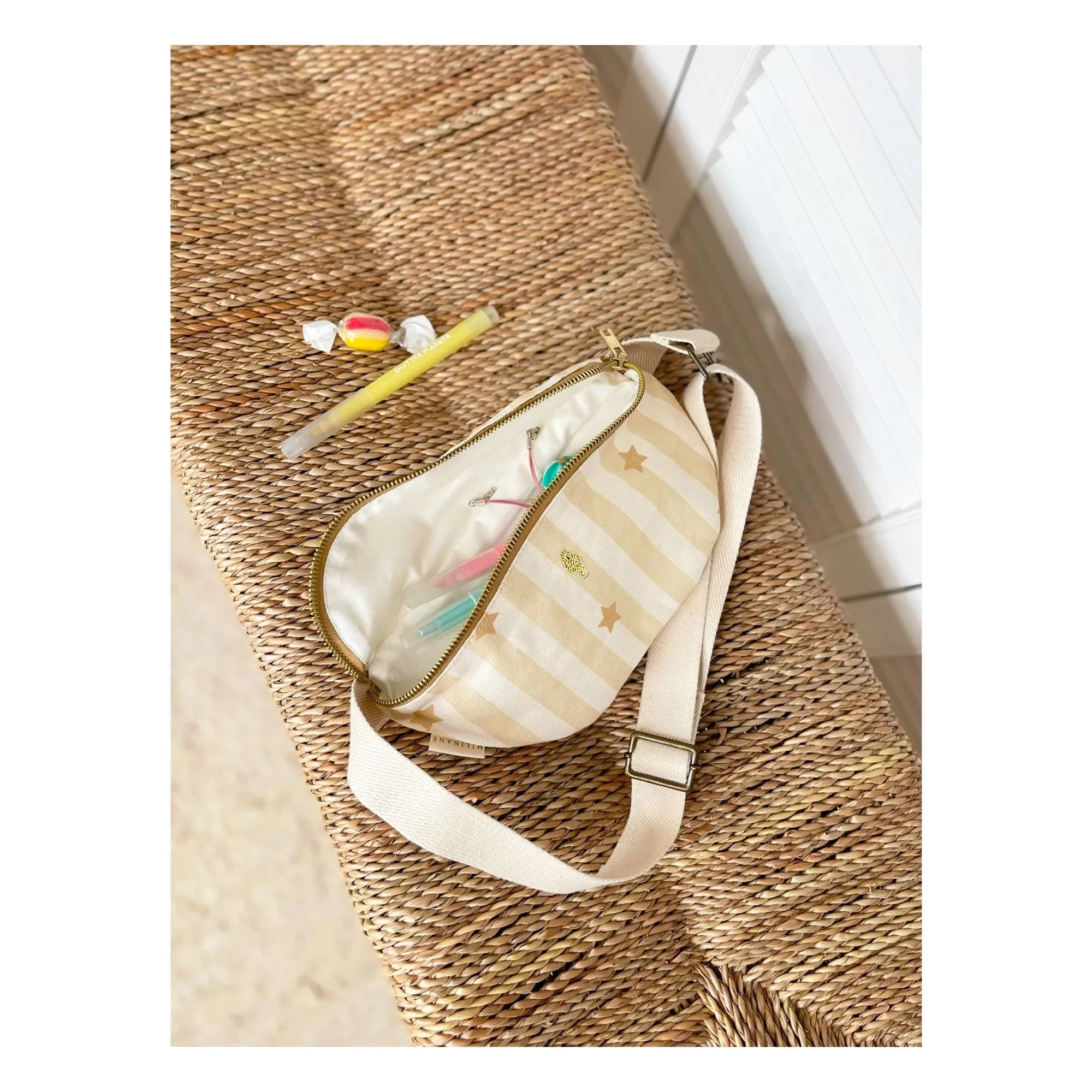 Milinane - Ti'Bob Gürteltasche | Blassgelb