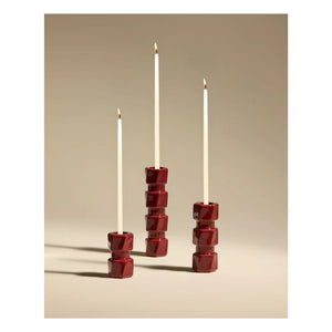 Maison Sarah Lavoine - Colonna Kerzenständer | Karmen Rot