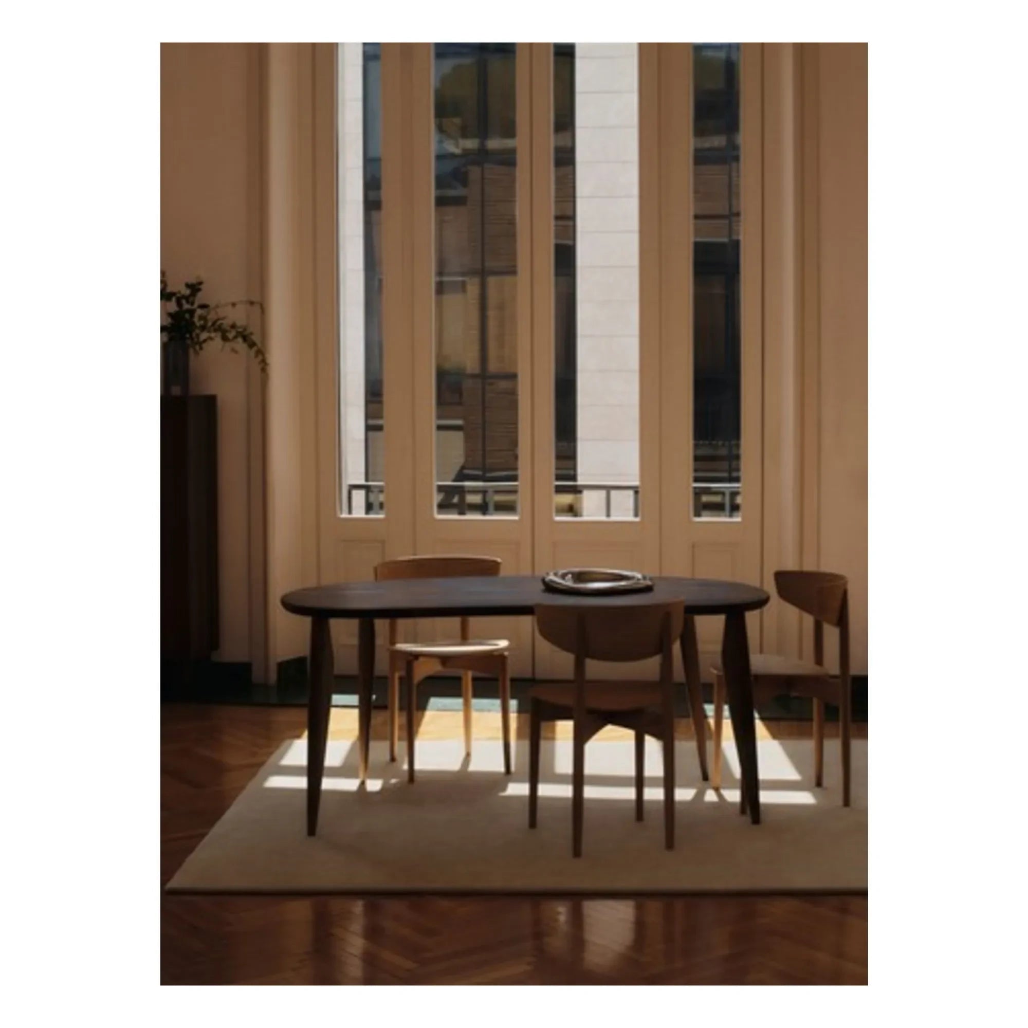 Ferm Living - Bellure Tischaufsatz | Chrom