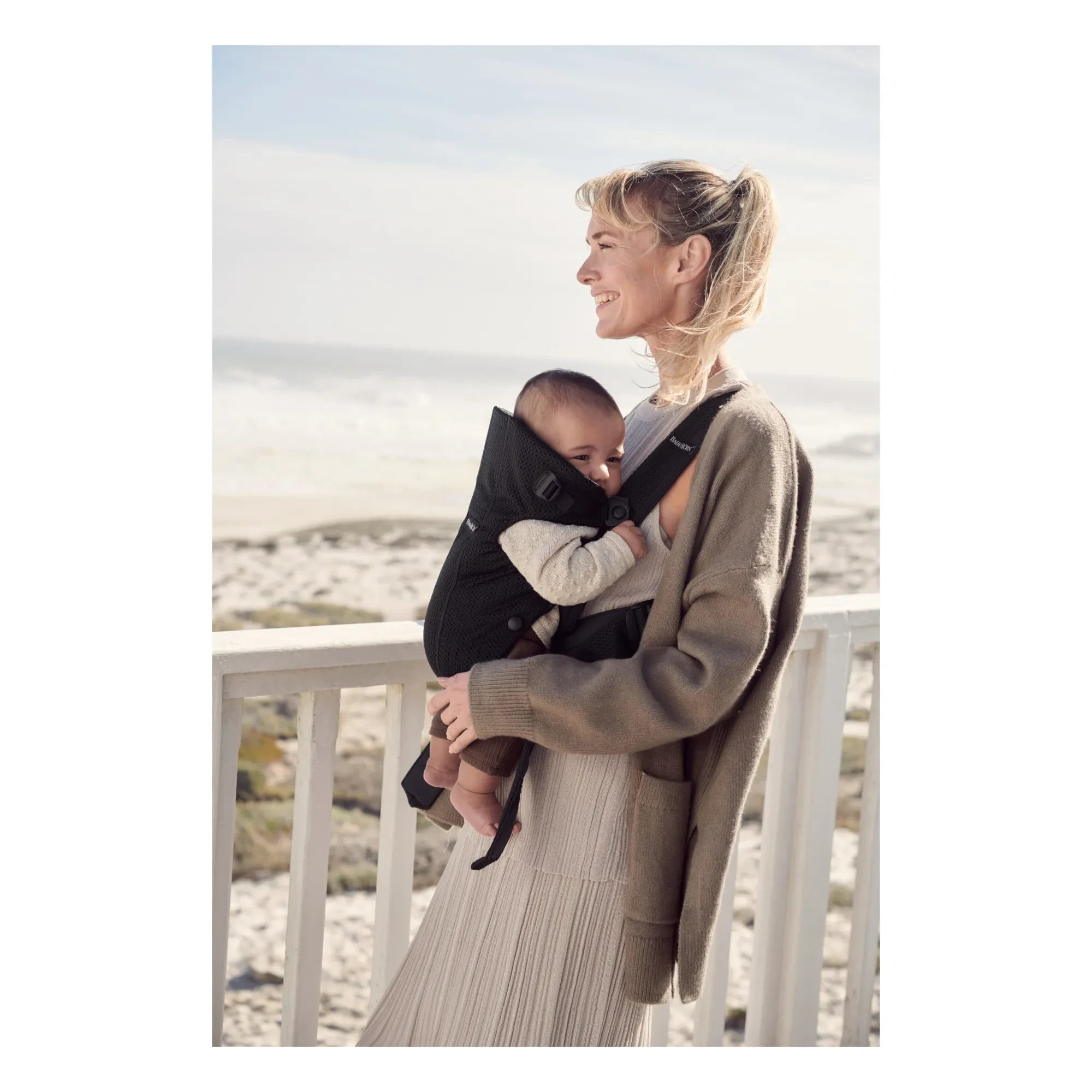 BabyBjörn - Mini Mesh Baby Carrier | Black