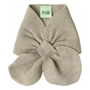 FUB - Merinos yün atkı | Heather beige