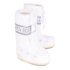 Moon Boot - Nylon-Schneestiefel | Weiß