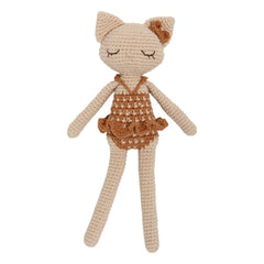 Patti Oslo - Doudou Camille Cat | Brown