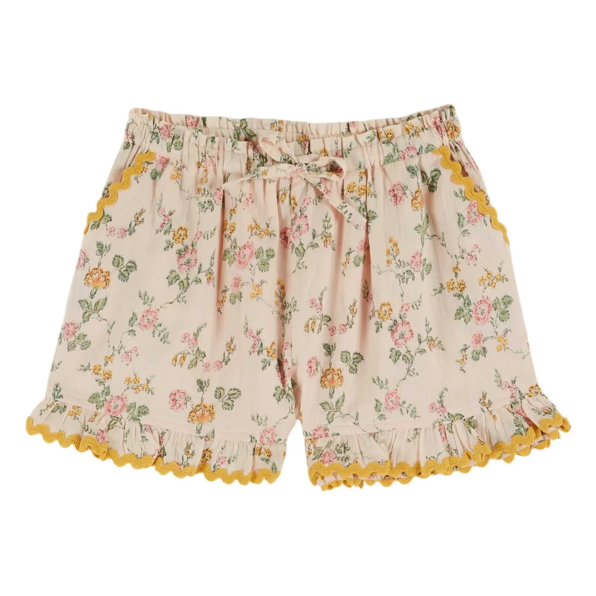 Emile et Ida - Organic Cotton Ruffled Shorts | Light Pink