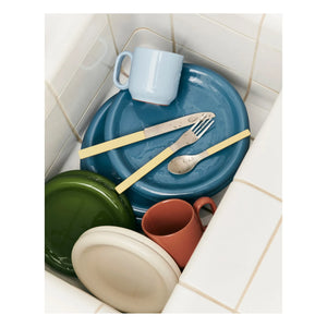 Hay - Barro Terracotta Cups - Set of 2, Rui Pereira | Light Blue