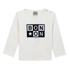 Bonton – Cab Logo T-Shirt | Ecru
