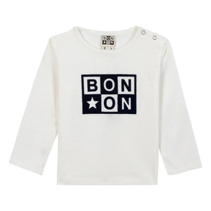 Bonton – Cab Logo T-Shirt | Ecru