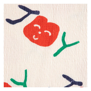 Bobo Choses - Crop Joy Organik Pamuk Tişört | Ekru