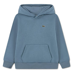Lacoste - Logo Kapüşonlu Sweatshirt | Açık Mavi