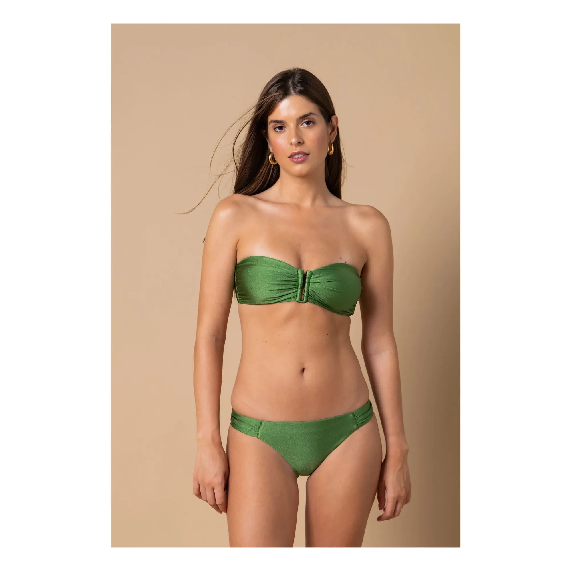 Alma Deia - Lena Düşük Kesim Mayo Külot | Meadow Green