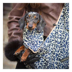 Caramel & Cie - Leopar Köpekli Çapraz Çanta Promenade | Gri