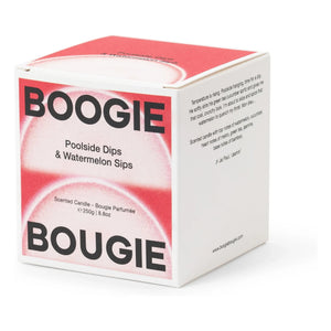 Boogie Bougie - Watermelon Flavors and Poolside Snacks Candle