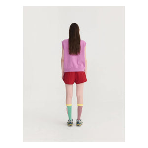Bobo Choses - Kurze Farbblock-Shorts | Rot
