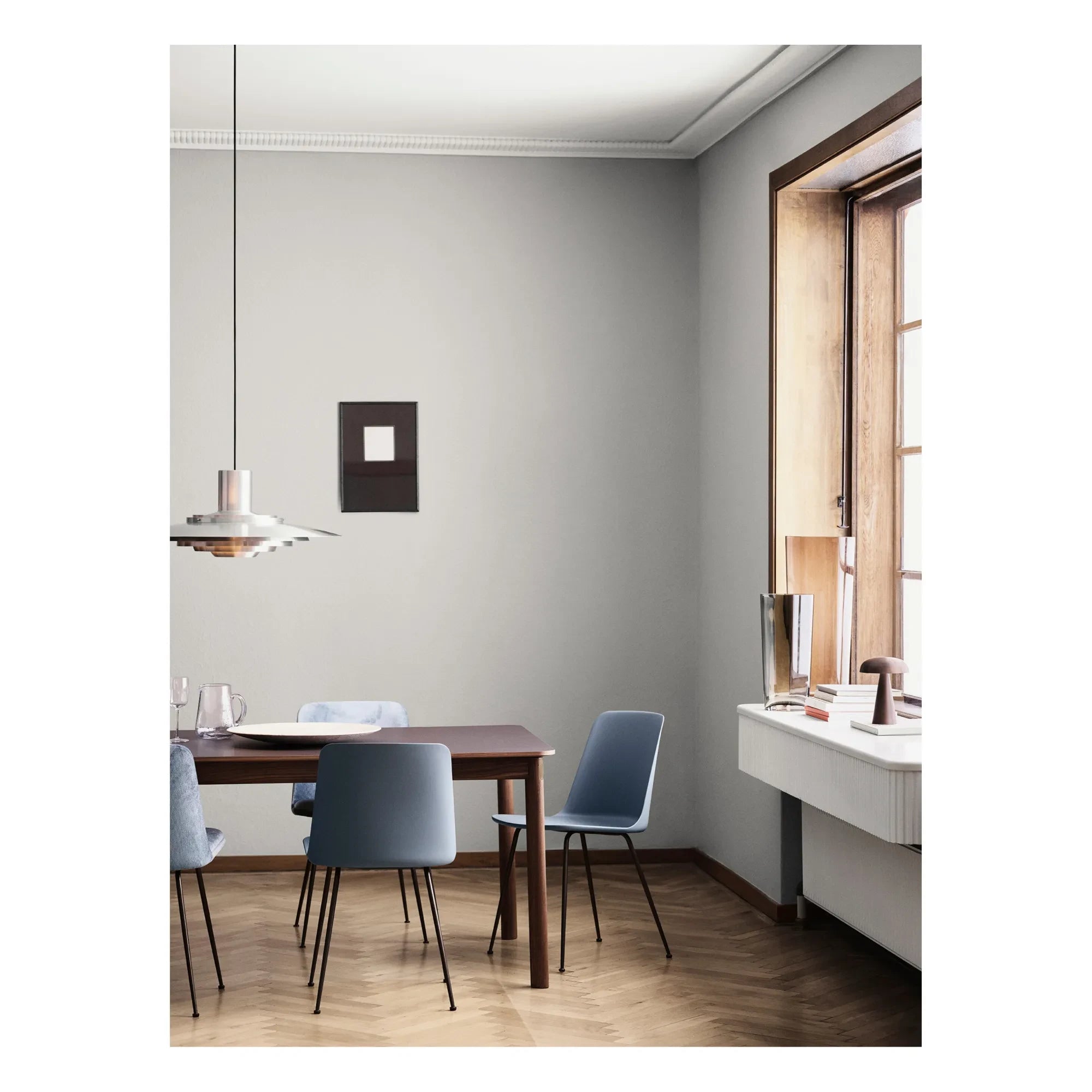 & Tradition - Rely HW6 Stuhl - Hee Weeling | Graublau