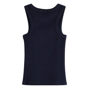 Scotch & Soda - Ribbed Tank Top Organic Cotton | Navy Blue