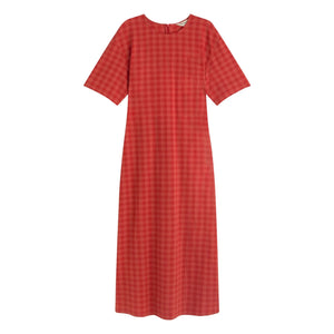 Thinking Mu - Kina Bio-Baumwollkleid | Rot