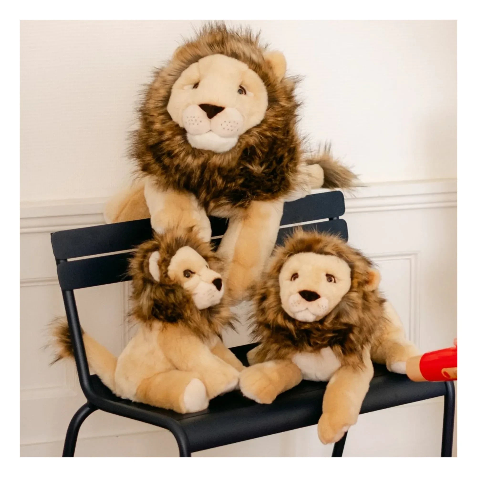La Pelucherie - Melchior Aslan peluş 30 cm | Bej