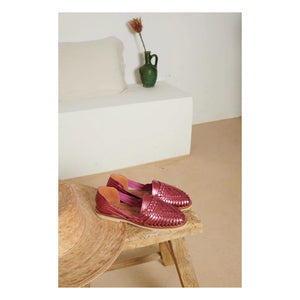 Mapache - Alegre Metalik Sandaletler | Pembe