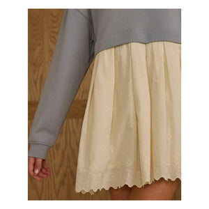Rylee + Cru - Sweat Dress | Gray Blue