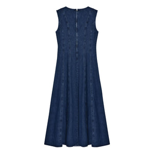 the new society - Kot Pamuk Elbise | Denim Mavi