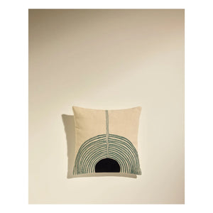 Maison Sarah Lavoine - Kissen Mirage bestickt | Sarah Blue