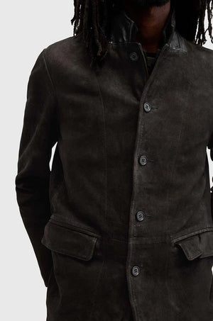 AllSaints SURVEY LTHR BLAZER Deri Ceket