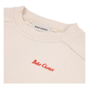 Bobo Choses - Niche Sweat Bio-Baumwolle | Weiß